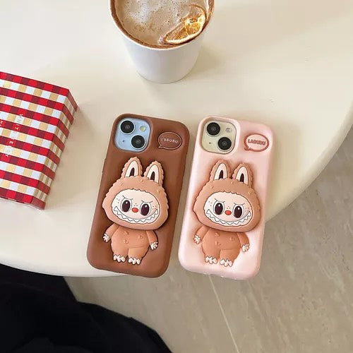 Cute Face Doll Case for iPhone 15 Plus | Mixed Colors Cute Face Doll Case for iPhone 15 Plus | Mixed Colors